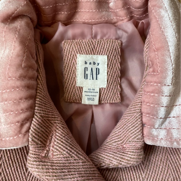 Baby gap pink peacoat, 12-18 months - Picture 3 of 5